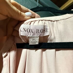 Knox Rose Soft Pink flares dress